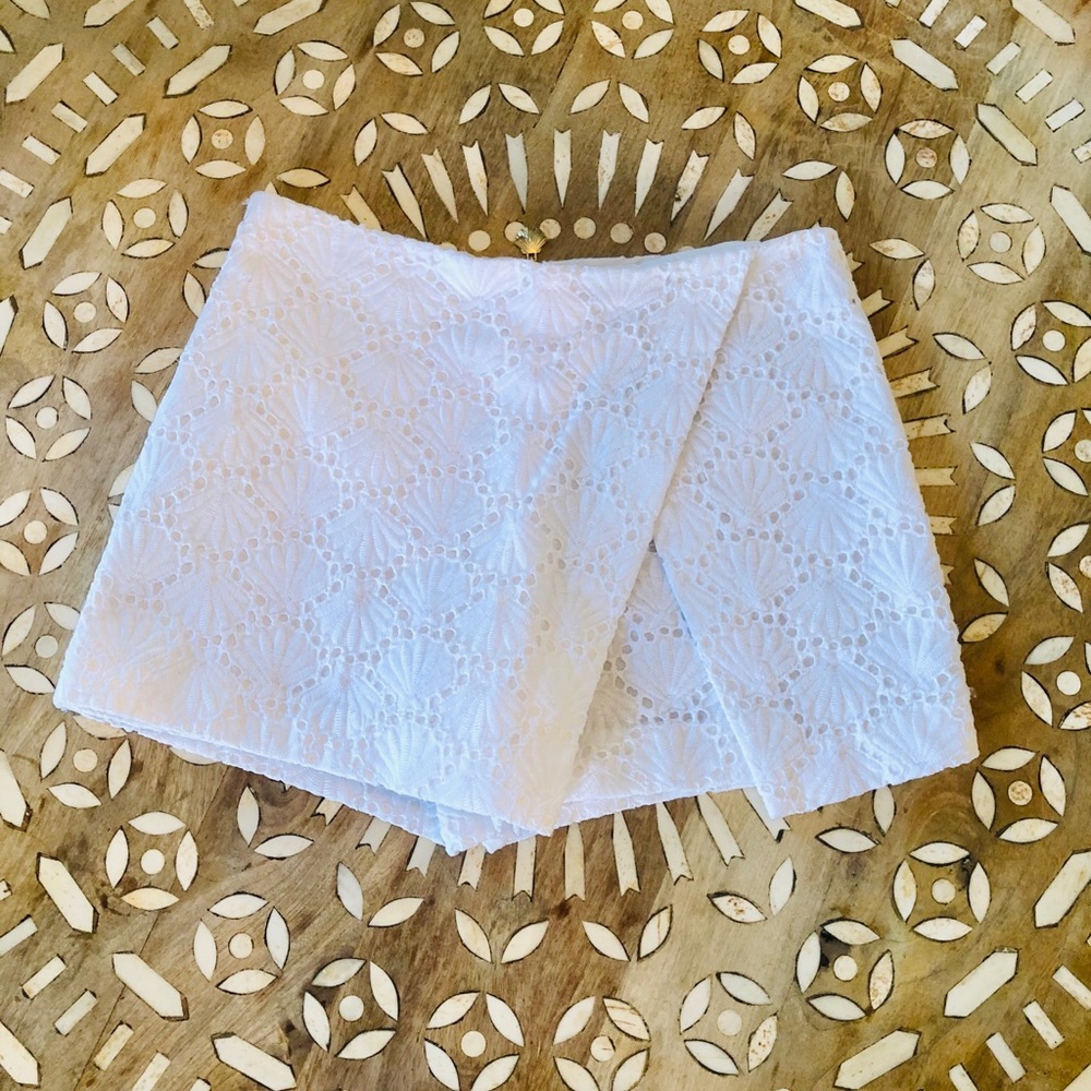 Lilly Pulitzer White Marii Skort